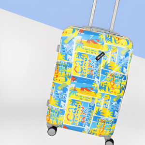 Luxury Print Hard Luggage
