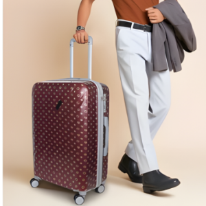 Abstract Print Trolley Bag